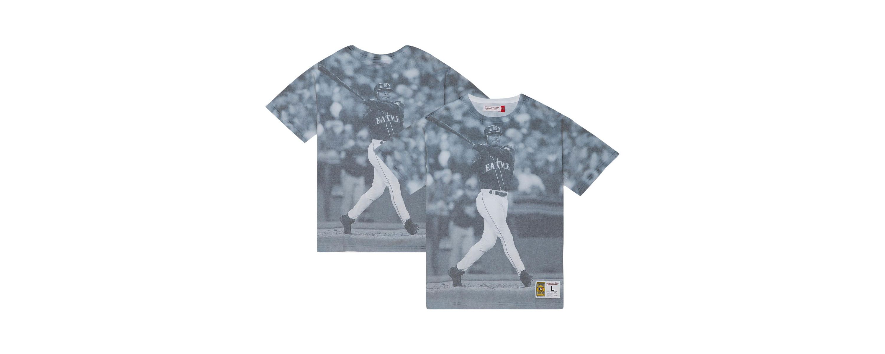 MLB Ken Griffey Jr. Seattle Mariners Cooperstown Collection Highlight Sublimated Player Graphic T-Shirt