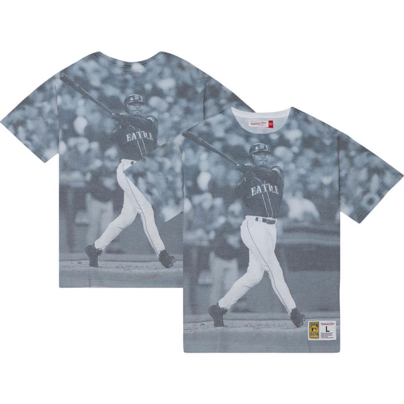 MLB Ken Griffey Jr. Seattle Mariners Cooperstown Collection Highlight Sublimated Player Graphic T-Shirt
