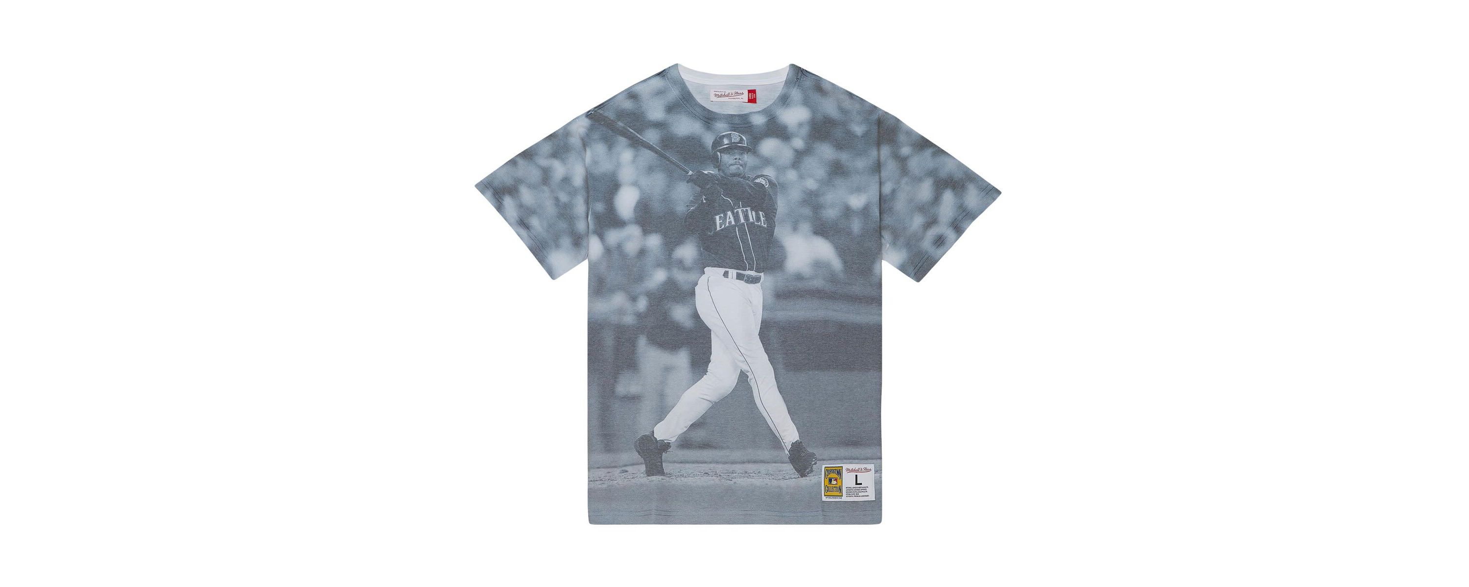 MLB Ken Griffey Jr. Seattle Mariners Cooperstown Collection Highlight Sublimated Player Graphic T-Shirt