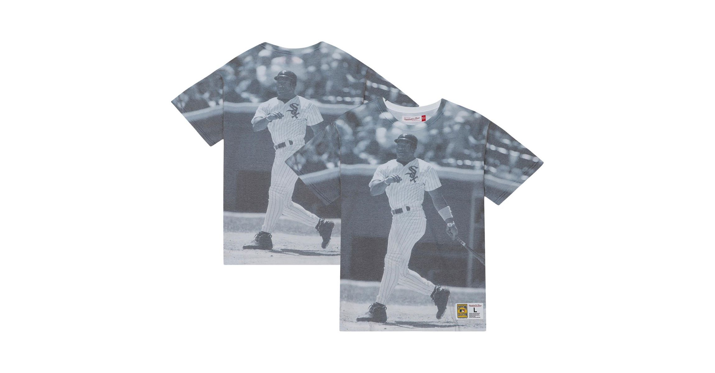 Chicago White Sox MLB Bo Jackson Chicago Sox Cooperstown Collection Highlight Sublimated Player Graphic T-Shirt