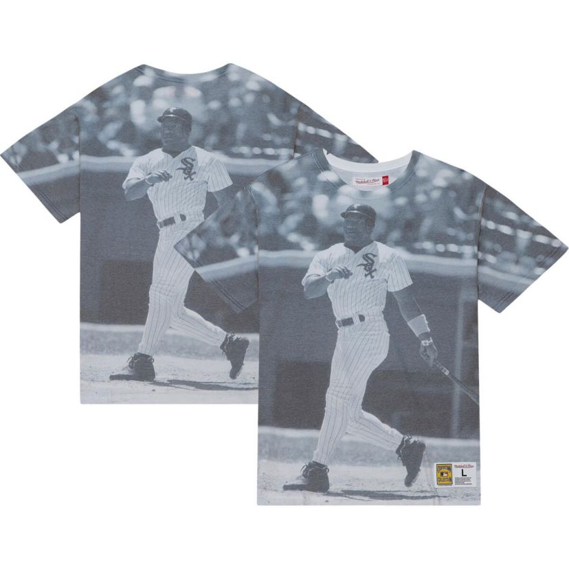 Chicago White Sox MLB Bo Jackson Chicago Sox Cooperstown Collection Highlight Sublimated Player Graphic T-Shirt