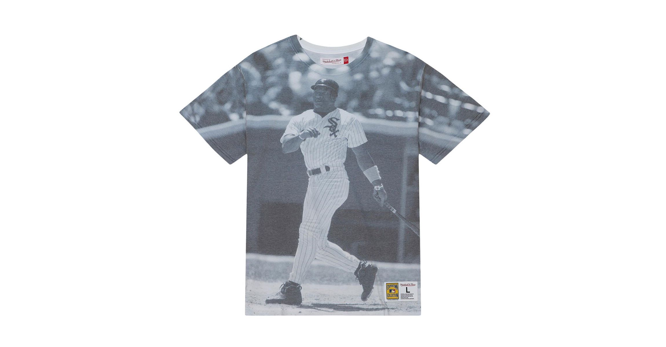 Chicago White Sox MLB Bo Jackson Chicago Sox Cooperstown Collection Highlight Sublimated Player Graphic T-Shirt