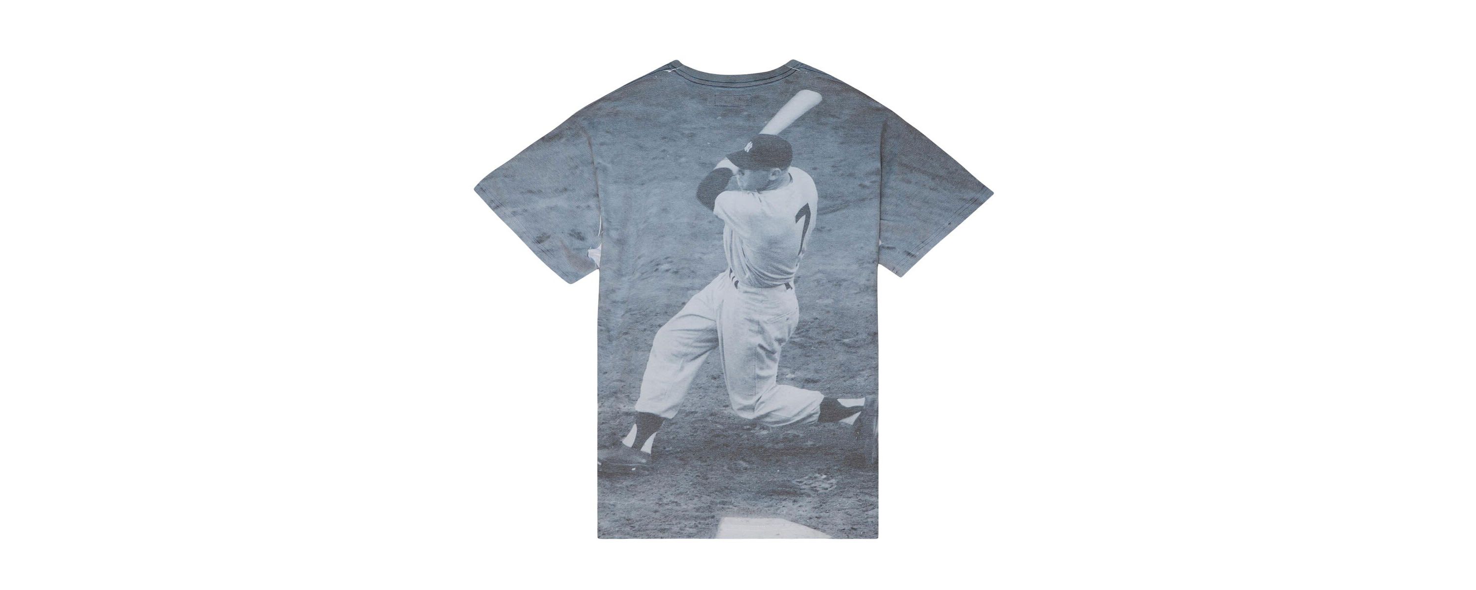 MLB Mickey Mantle New York Yankees Cooperstown Collection Highlight Sublimated Player Graphic T-Shirt