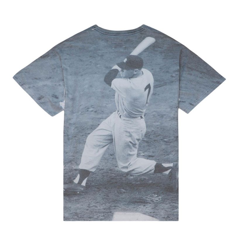 MLB Mickey Mantle New York Yankees Cooperstown Collection Highlight Sublimated Player Graphic T-Shirt