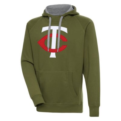Antigua Men's MLB Minnesota Twins Victory Pullover Hoodie, 3XL