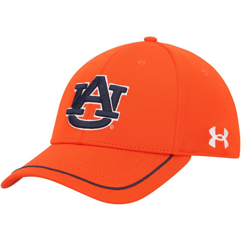 NCAA Under Armour Auburn Tigers Iso-Chill Blitzing Accent Flex Hat