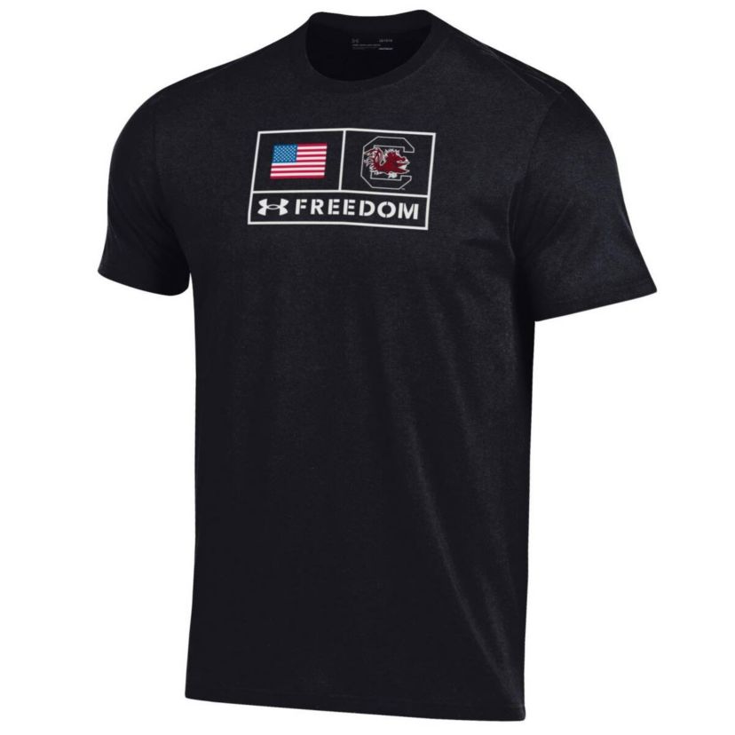 NCAA Under Armour South Carolina Gamecocks Freedom Performance T-Shirt