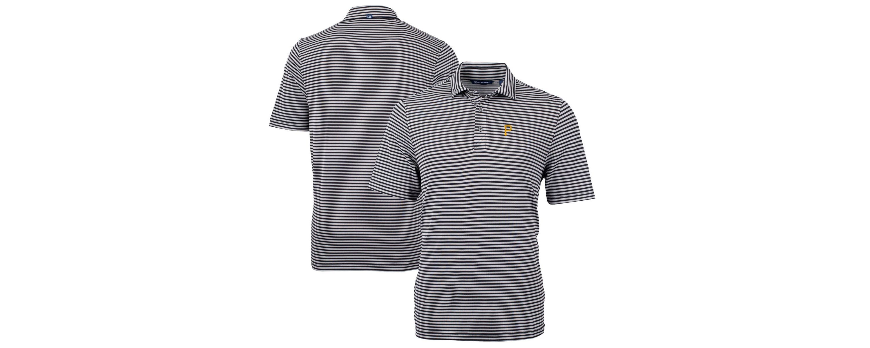 MLB Pittsburgh Pirates Virtue Eco Pique Stripe Recycled Polo