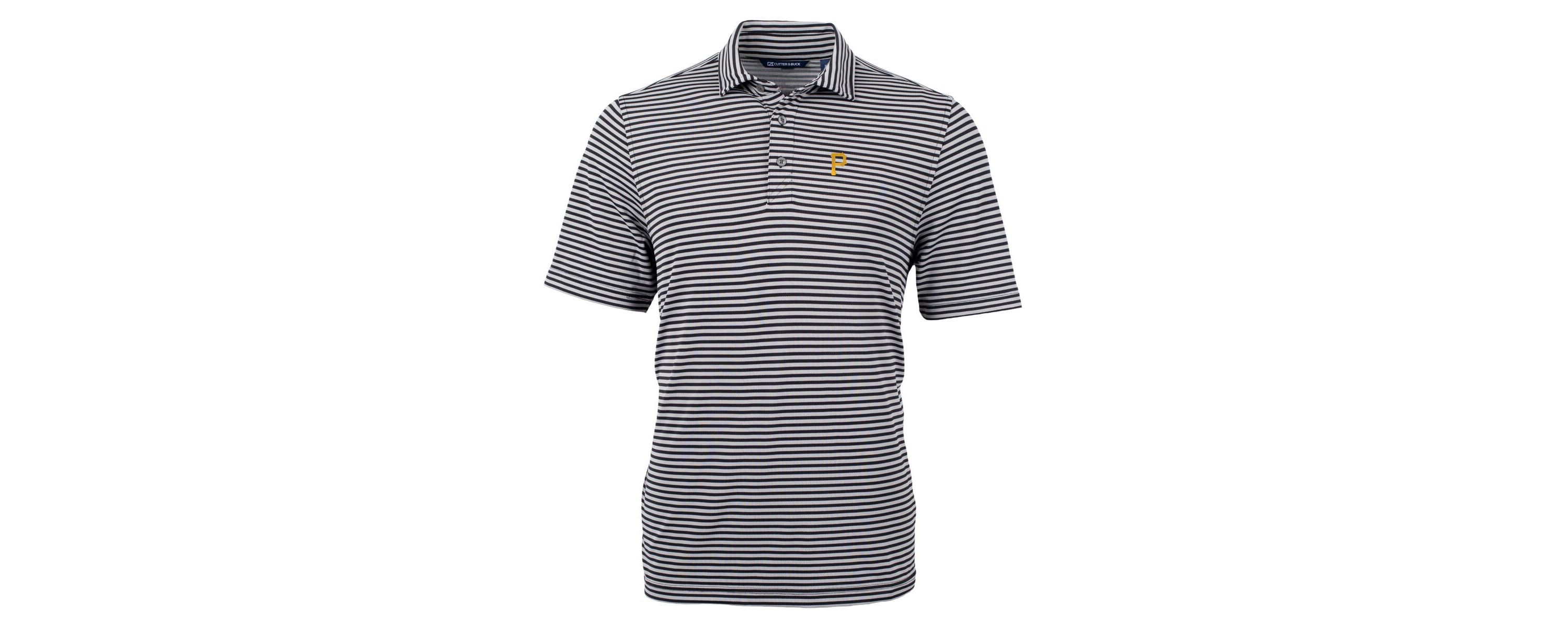 MLB Pittsburgh Pirates Virtue Eco Pique Stripe Recycled Polo