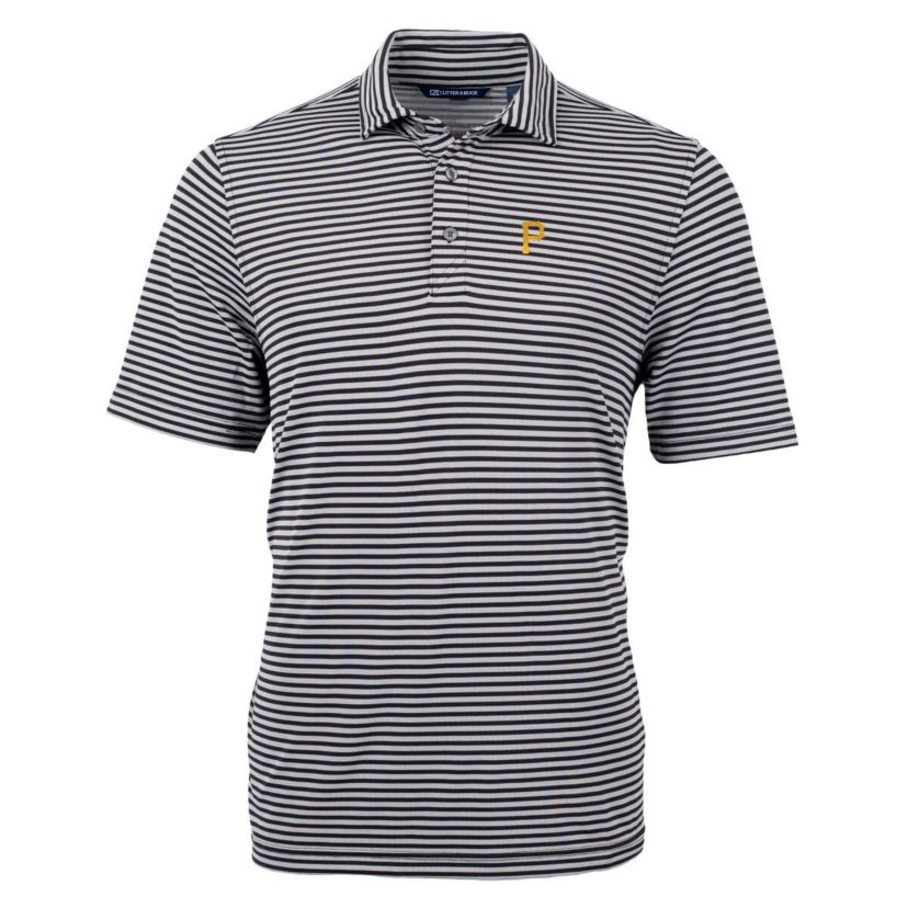 MLB Pittsburgh Pirates Virtue Eco Pique Stripe Recycled Polo