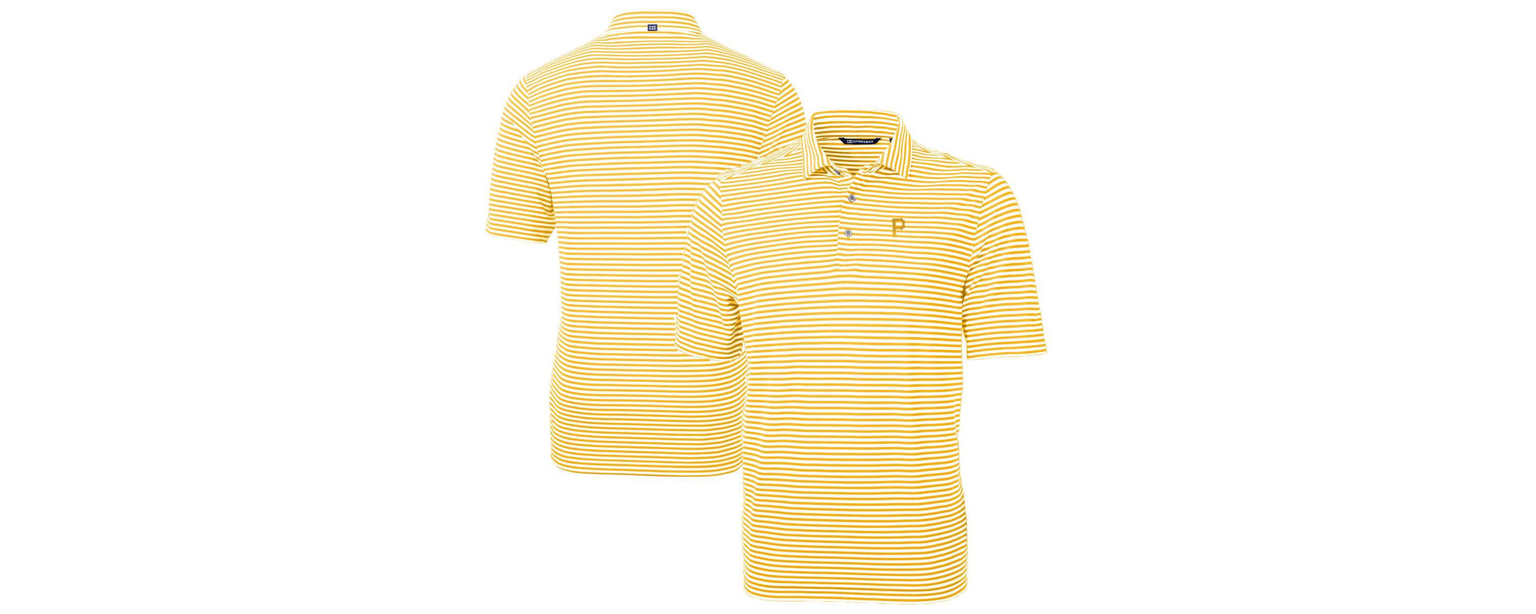 MLB Pittsburgh Pirates Virtue Eco Pique Stripe Recycled Polo