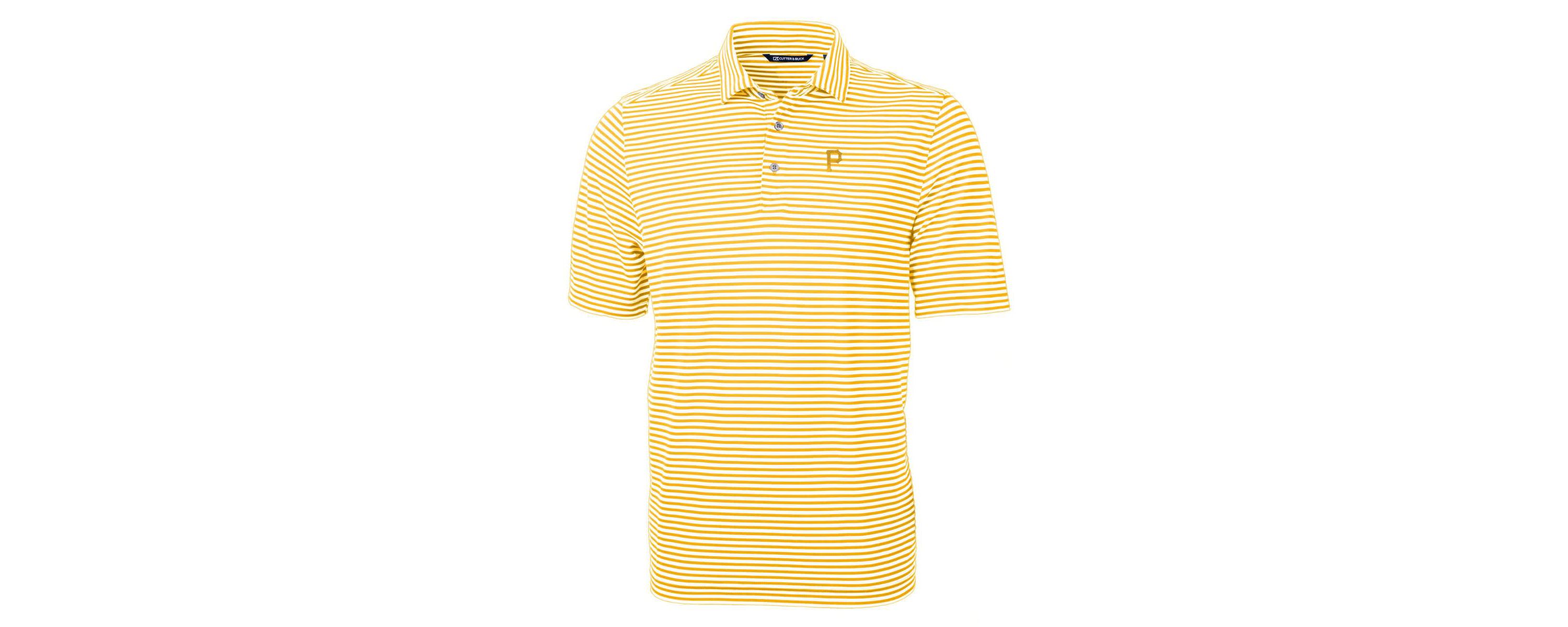 MLB Pittsburgh Pirates Virtue Eco Pique Stripe Recycled Polo