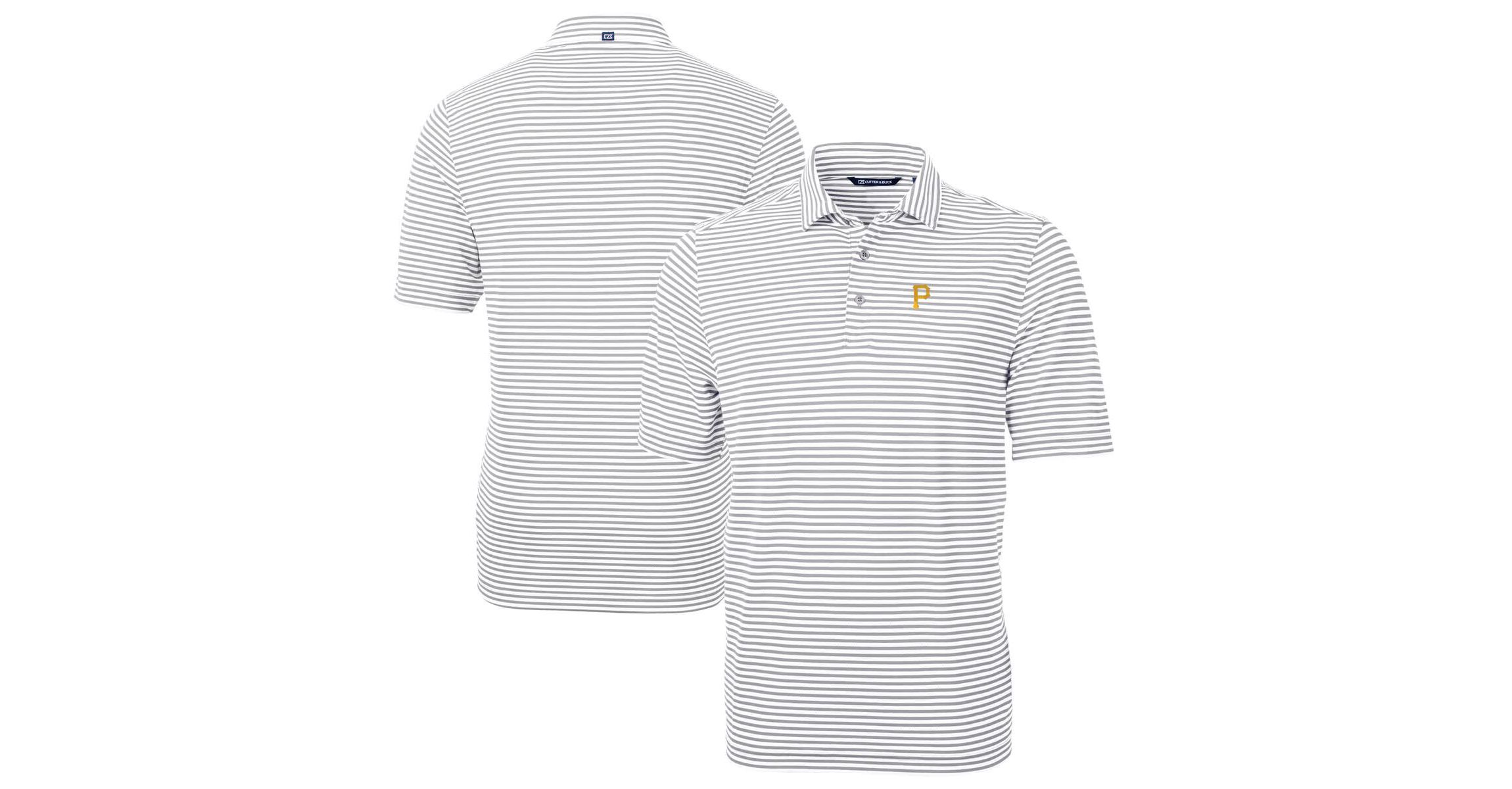 MLB Pittsburgh Pirates Virtue Eco Pique Stripe Recycled Polo