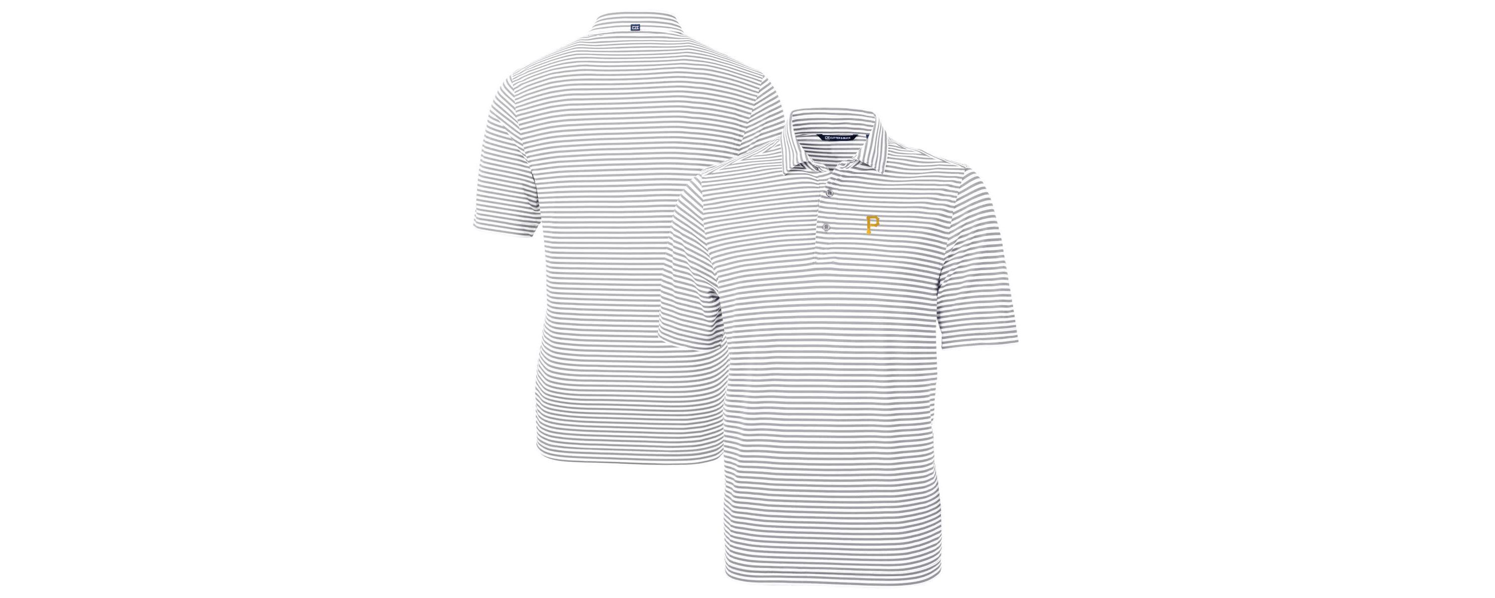 MLB Pittsburgh Pirates Virtue Eco Pique Stripe Recycled Polo
