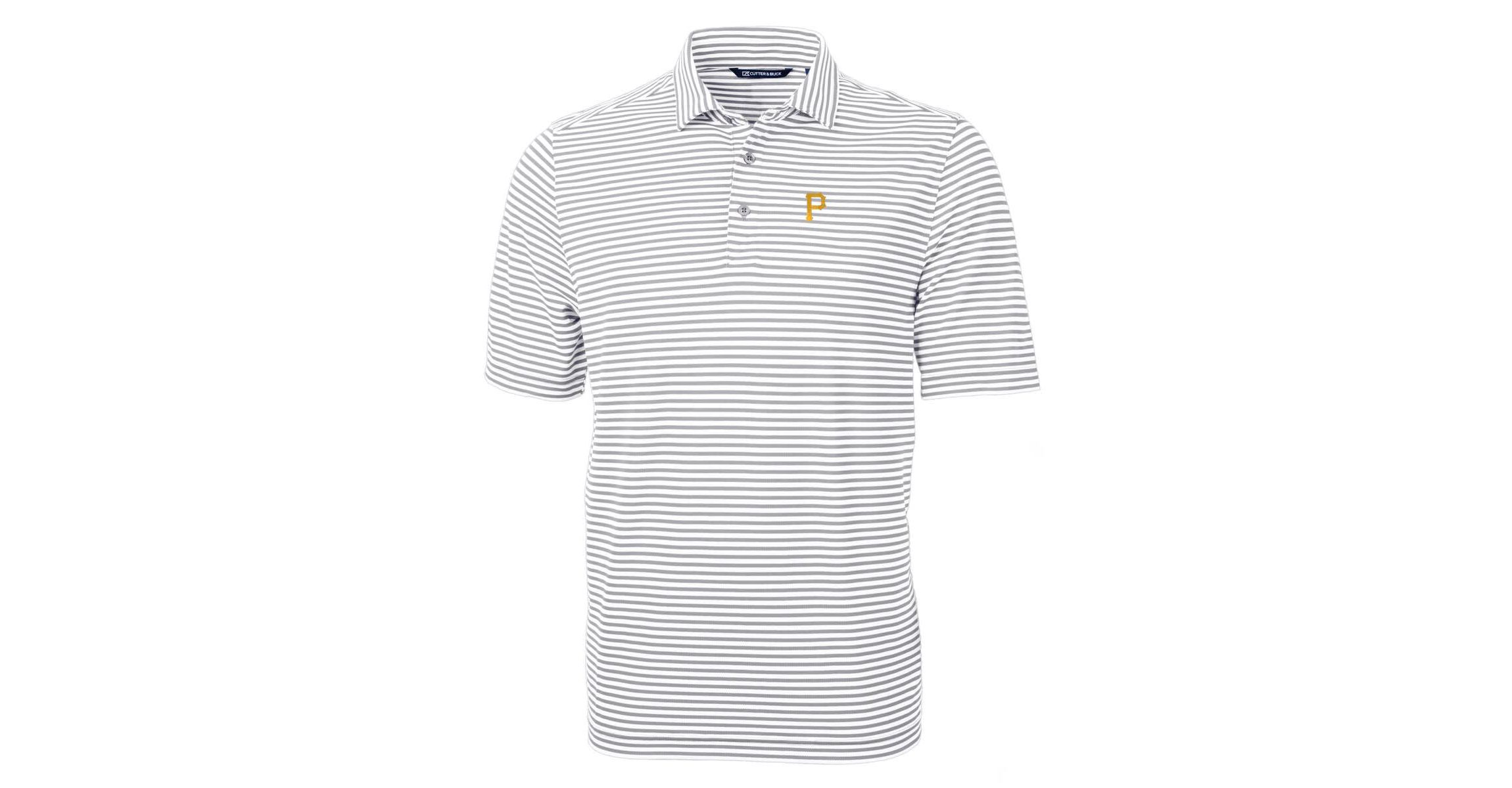 MLB Pittsburgh Pirates Virtue Eco Pique Stripe Recycled Polo