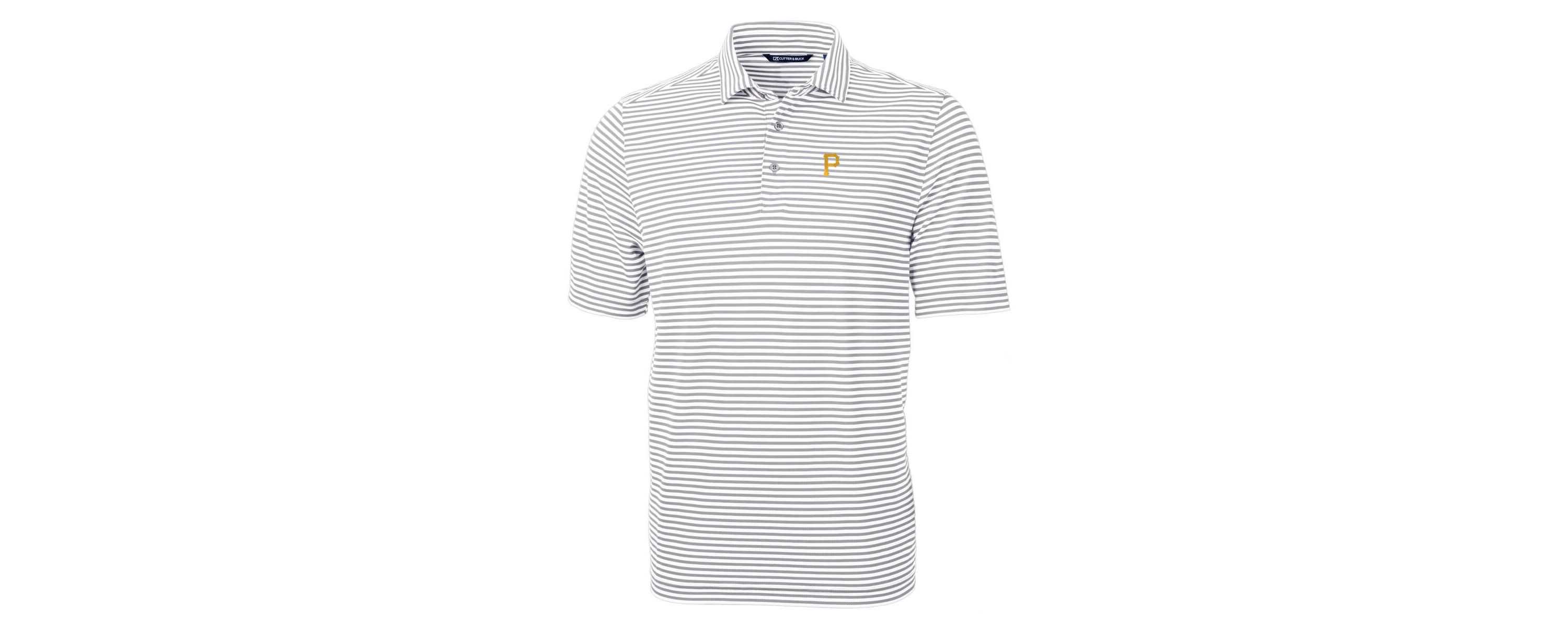 MLB Pittsburgh Pirates Virtue Eco Pique Stripe Recycled Polo