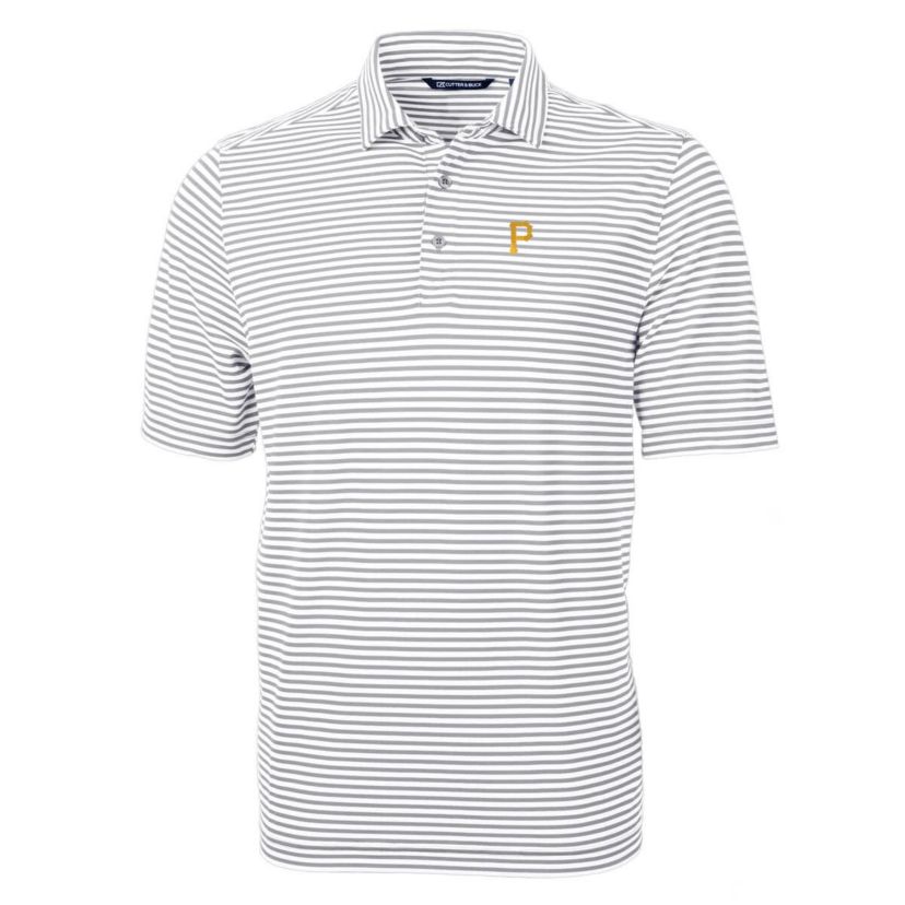 MLB Pittsburgh Pirates Virtue Eco Pique Stripe Recycled Polo