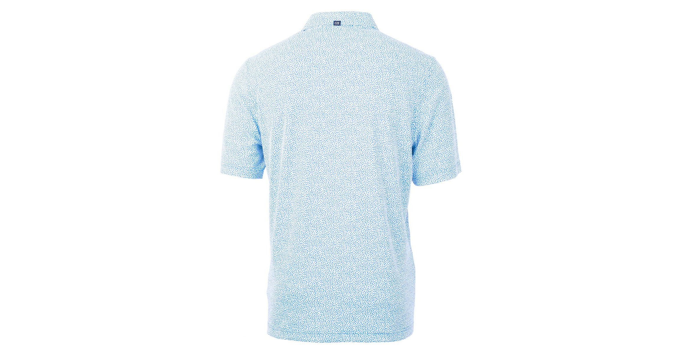 MLB Light Atlanta Braves Virtue Eco Pique Botanical Print Recycled Polo