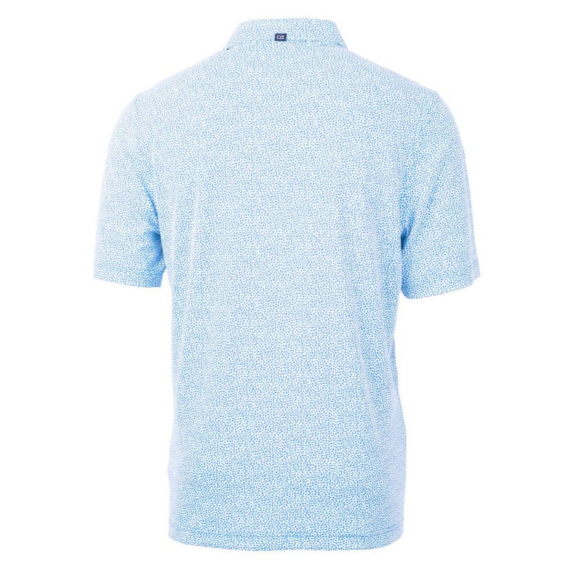MLB Light Kansas City Royals Virtue Eco Pique Botanical Print Recycled Polo