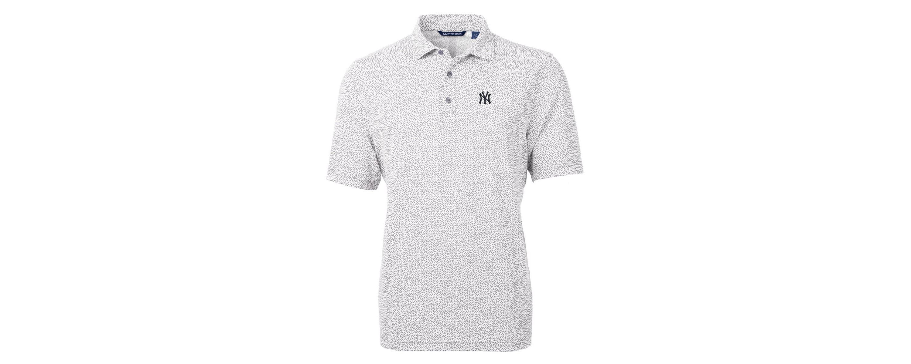 MLB New York Yankees Virtue Eco Pique Botanical Print Recycled Polo