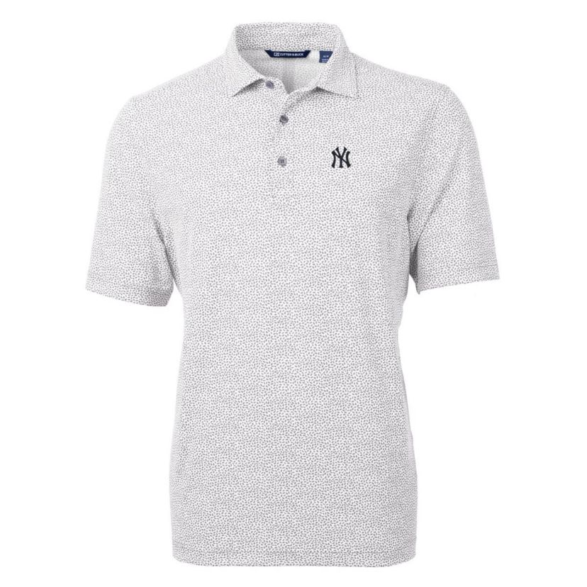 MLB New York Yankees Virtue Eco Pique Botanical Print Recycled Polo