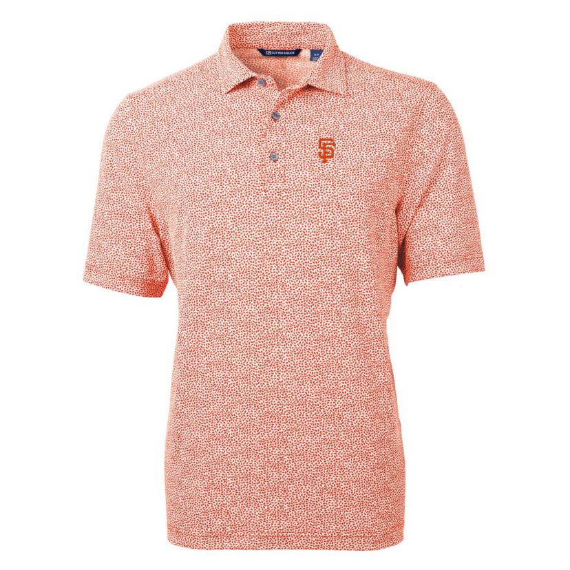 MLB San Francisco Giants Virtue Eco Pique Botanical Print Recycled Polo
