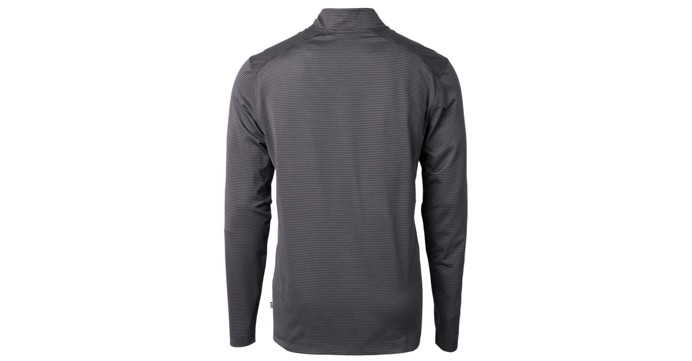 MLB Pittsburgh Pirates Virtue Eco Pique Micro Stripe Recycled Quarter-Zip Pullover Top