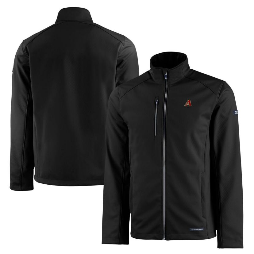 MLB Arizona Diamondbacks Evoke Eco Softshell Recycled Full-Zip Jacket