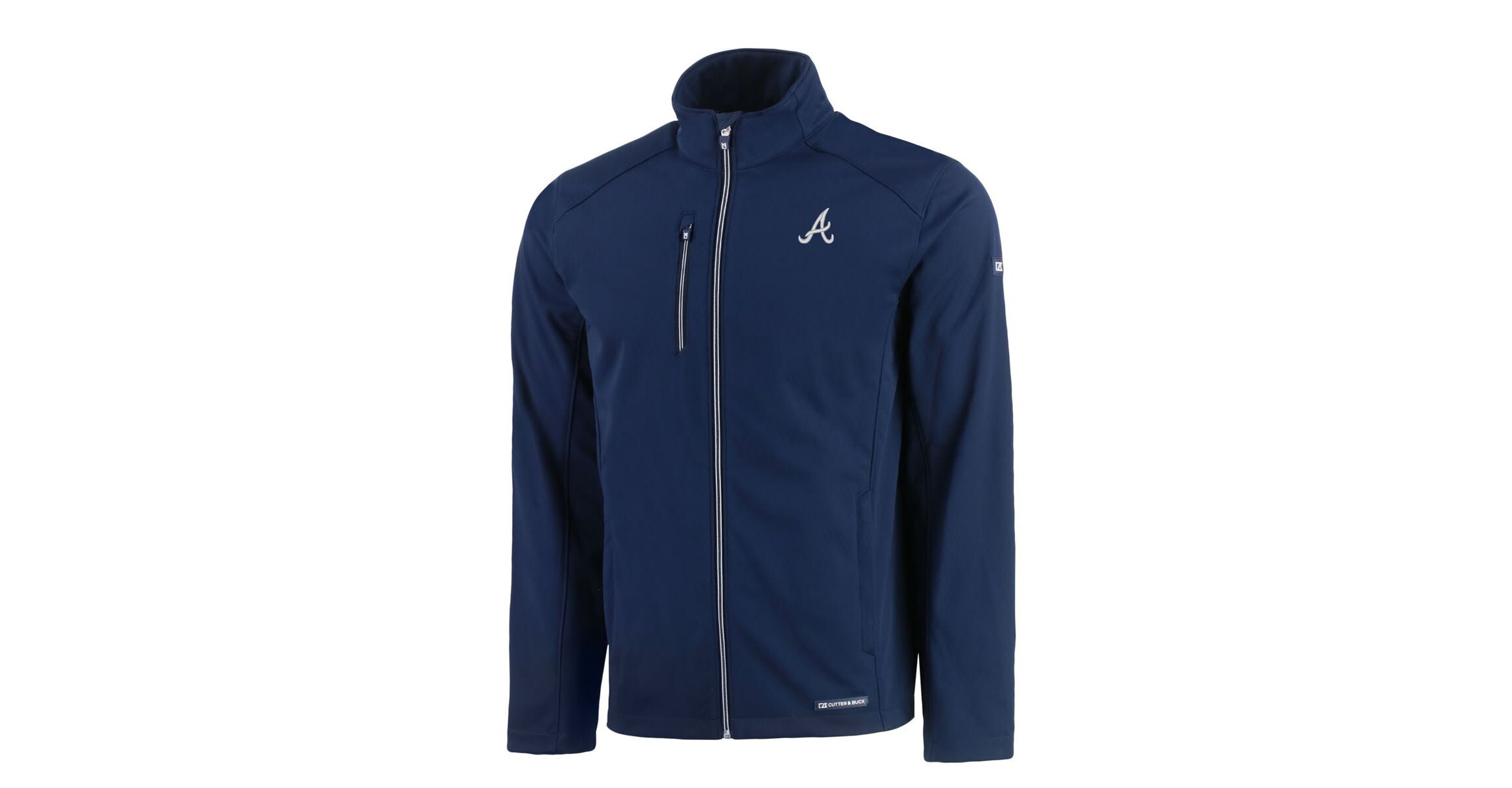 MLB Atlanta Braves Evoke Eco Softshell Recycled Full-Zip Jacket