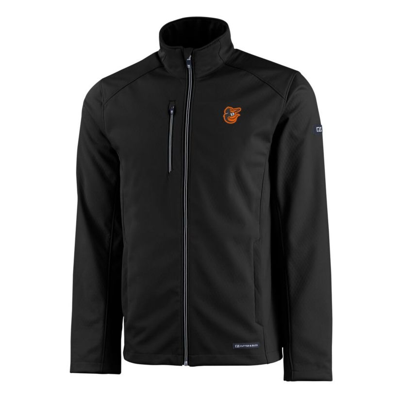 MLB Baltimore Orioles Evoke Eco Softshell Recycled Full-Zip Jacket