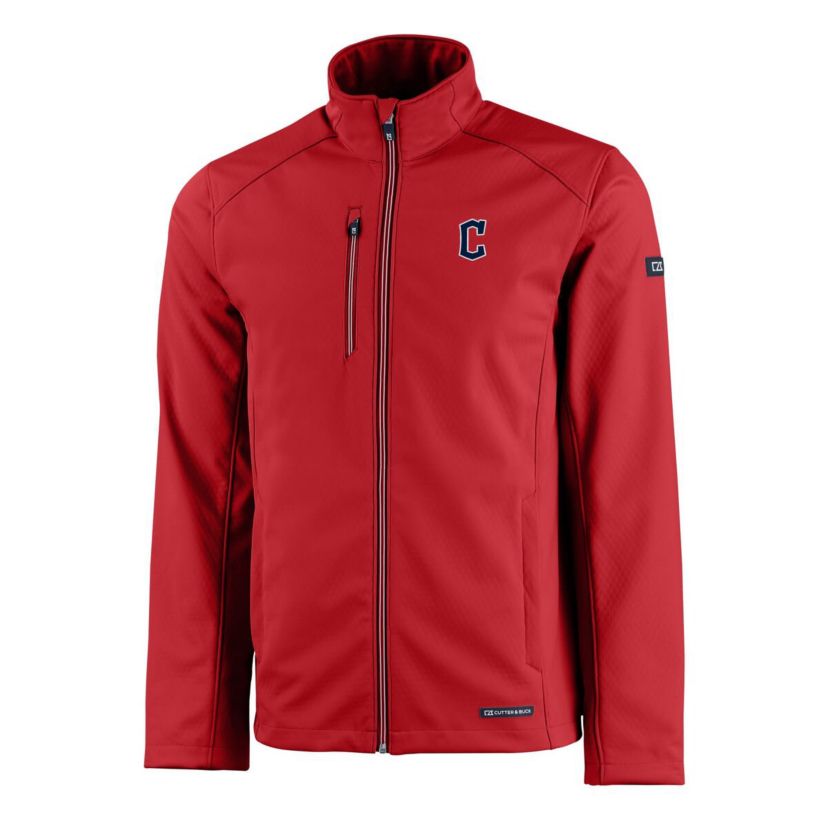 MLB Cleveland Guardians Evoke Eco Softshell Recycled Full-Zip Jacket