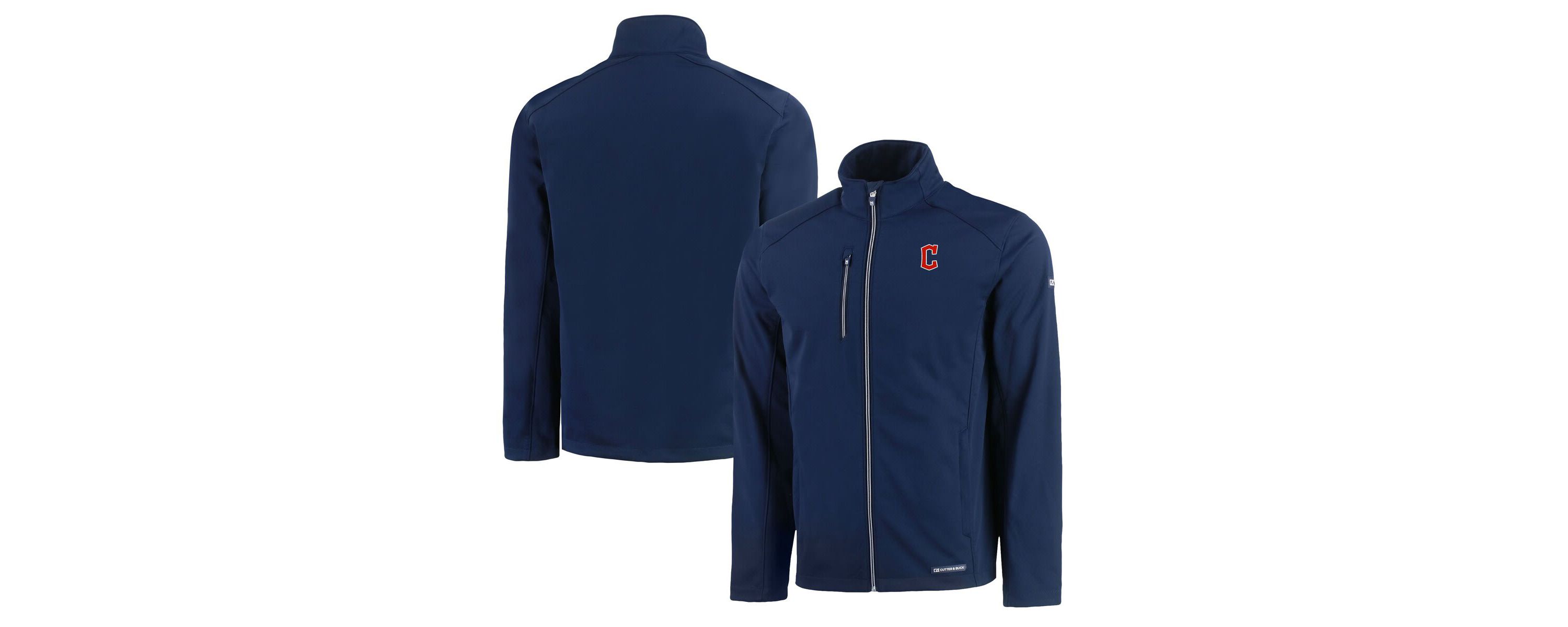 MLB Cleveland Guardians Evoke Eco Softshell Recycled Full-Zip Jacket