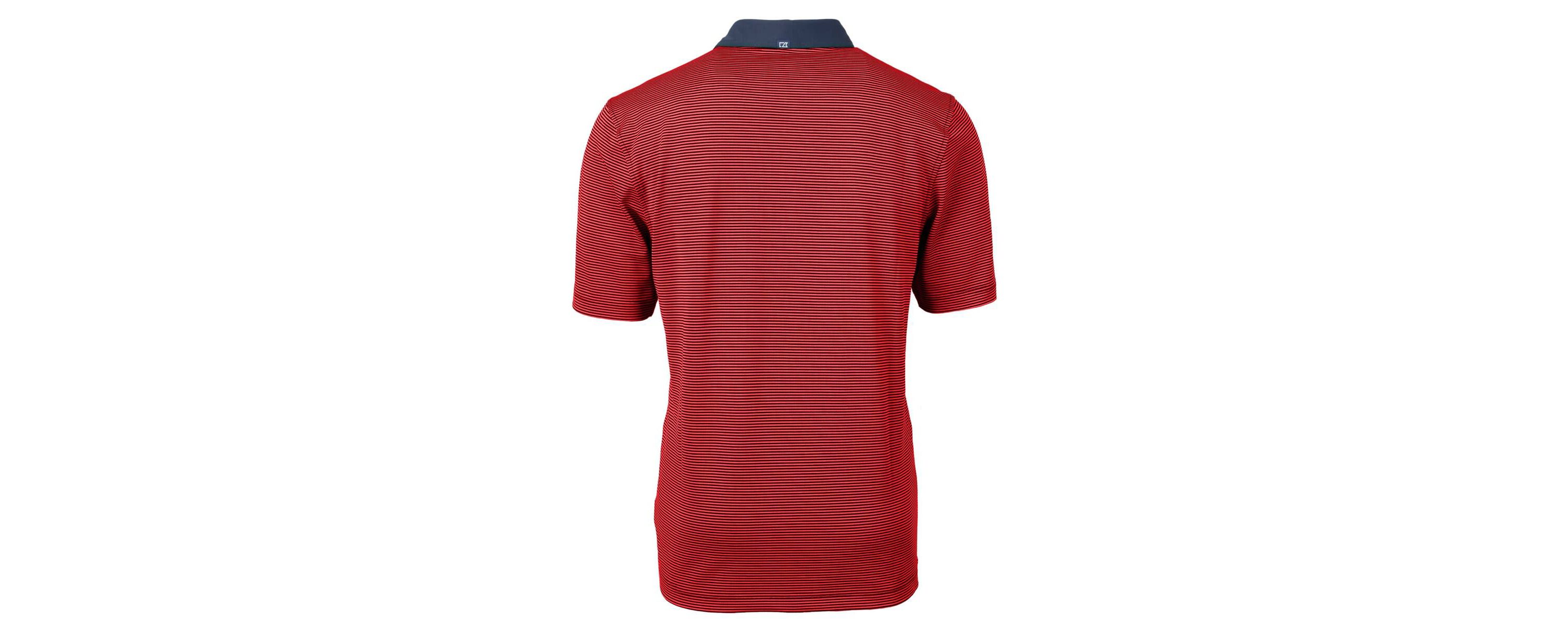 Boston Red Sox MLB Boston Sox Virtue Eco Pique Micro Stripe Recycled Polo