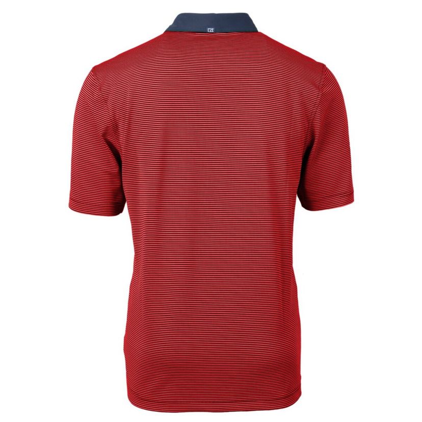 MLB Chicago Cubs Virtue Eco Pique Micro Stripe Recycled Polo