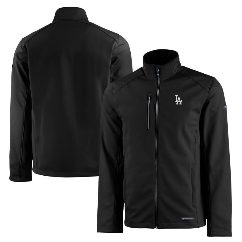 MLB Los Angeles Dodgers Evoke Eco Softshell Recycled Full-Zip Jacket