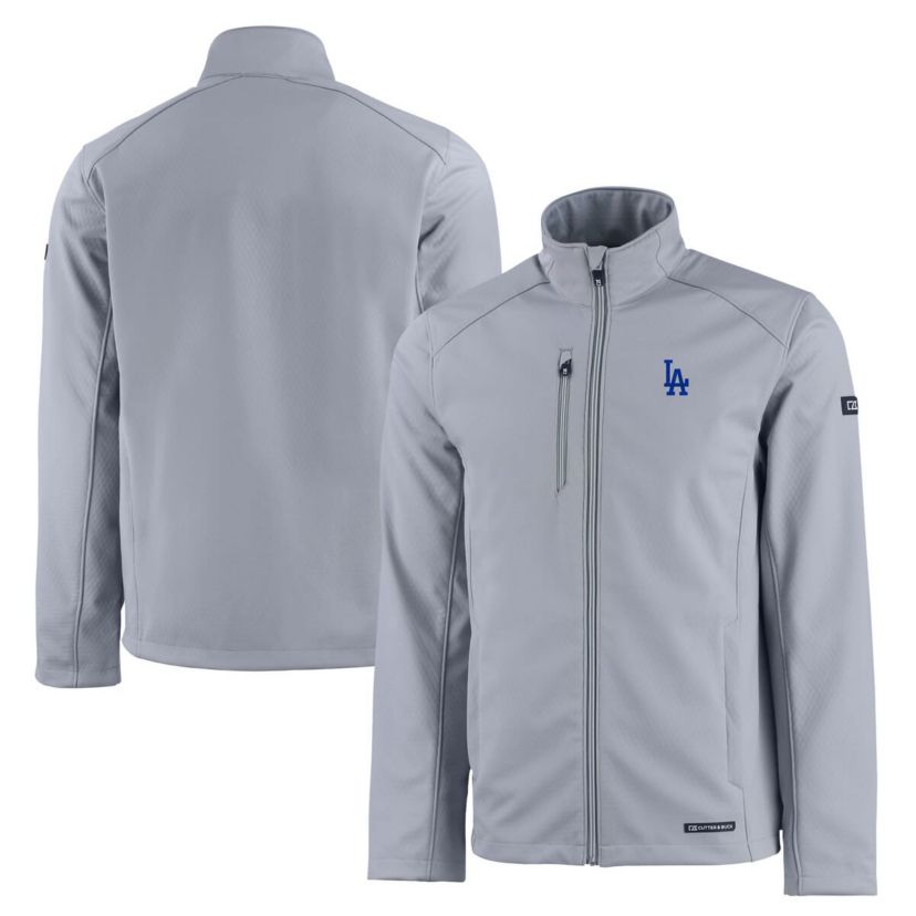 MLB Los Angeles Dodgers Evoke Eco Softshell Recycled Full-Zip Jacket