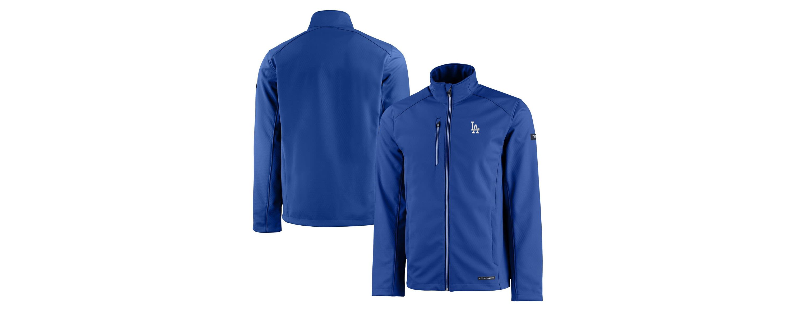 MLB Los Angeles Dodgers Evoke Eco Softshell Recycled Full-Zip Jacket