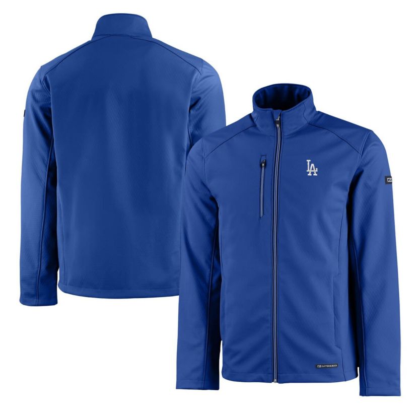 MLB Los Angeles Dodgers Evoke Eco Softshell Recycled Full-Zip Jacket