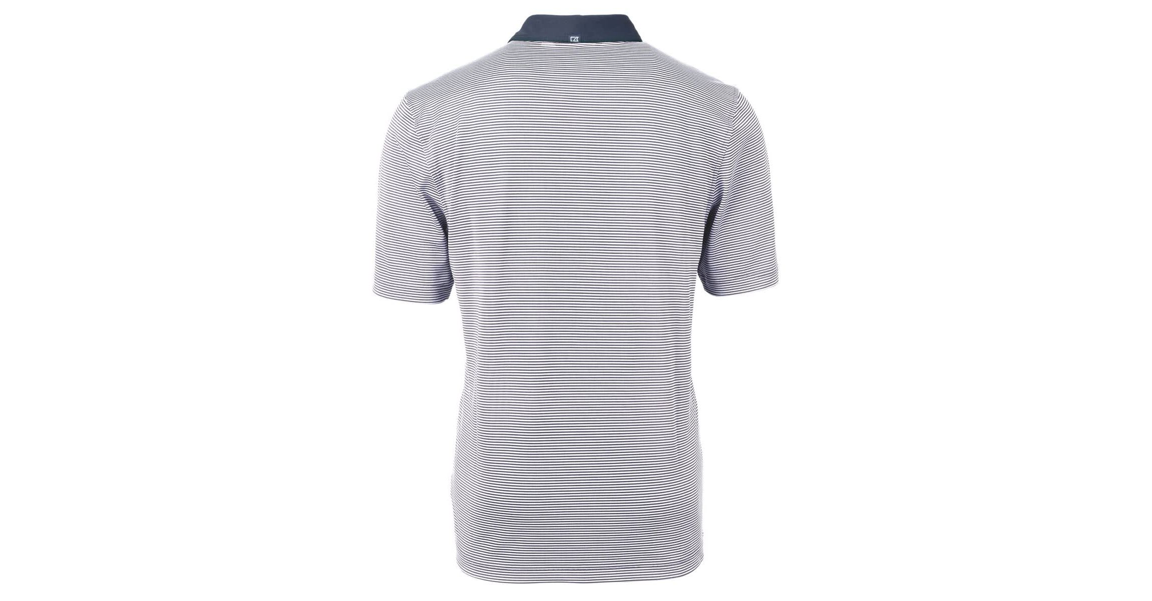 MLB Cleveland Guardians Virtue Eco Pique Micro Stripe Recycled Polo