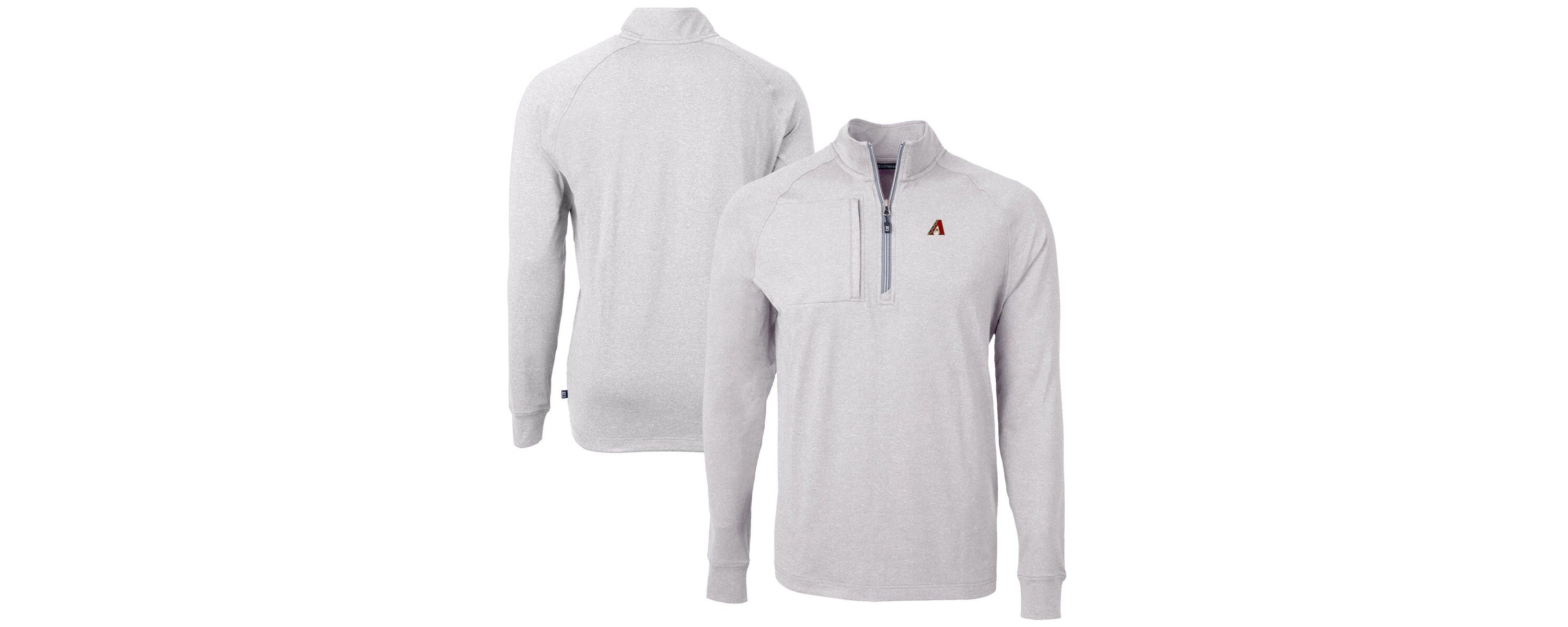 MLB Arizona Diamondbacks Adapt Eco Knit Stretch Recycled Quarter-Zip Pullover Top
