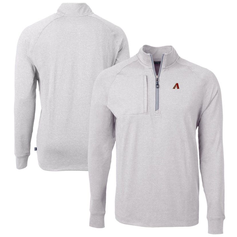 MLB Arizona Diamondbacks Adapt Eco Knit Stretch Recycled Quarter-Zip Pullover Top