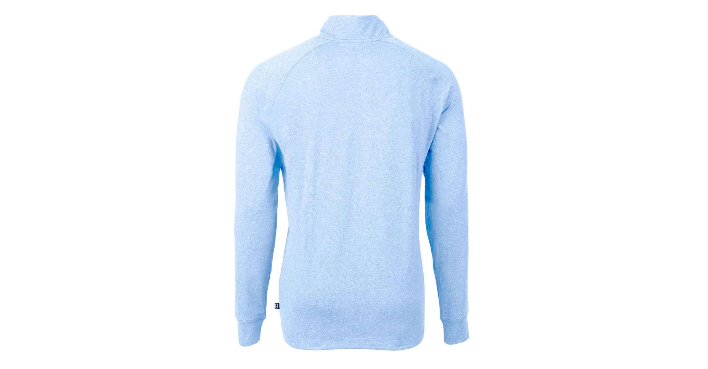 MLB Light Atlanta Braves Adapt Eco Knit Stretch Recycled Quarter-Zip Pullover Top
