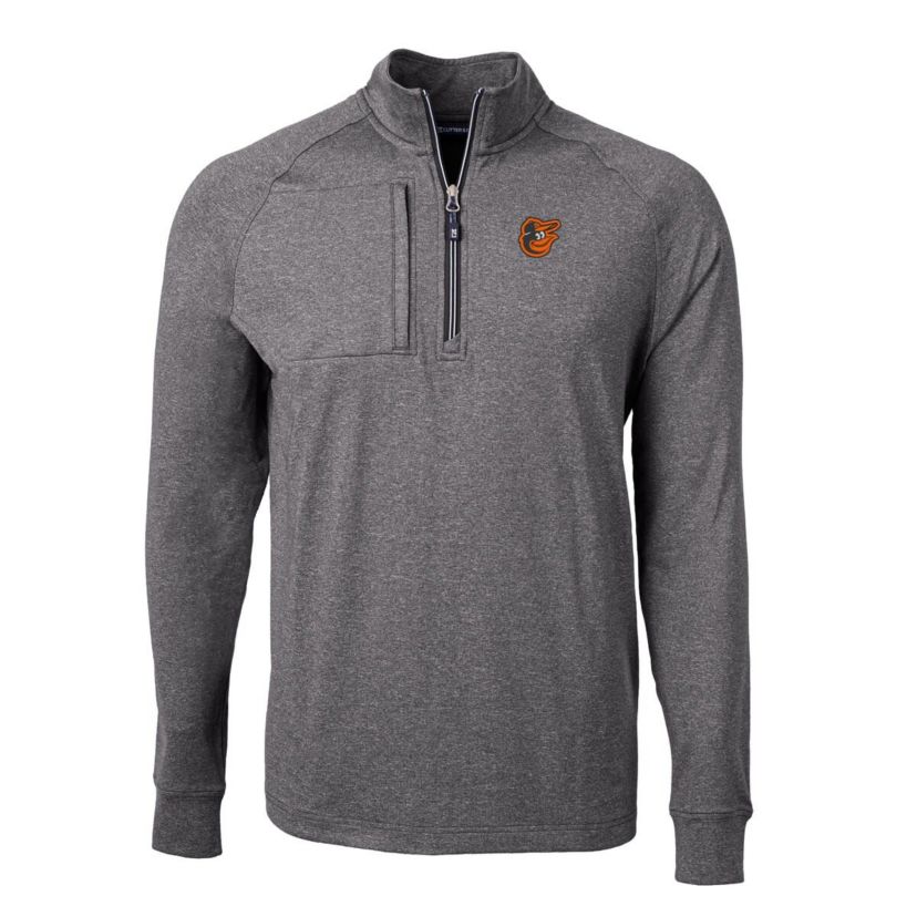 MLB Baltimore Orioles Adapt Eco Knit Stretch Recycled Quarter-Zip Pullover Top
