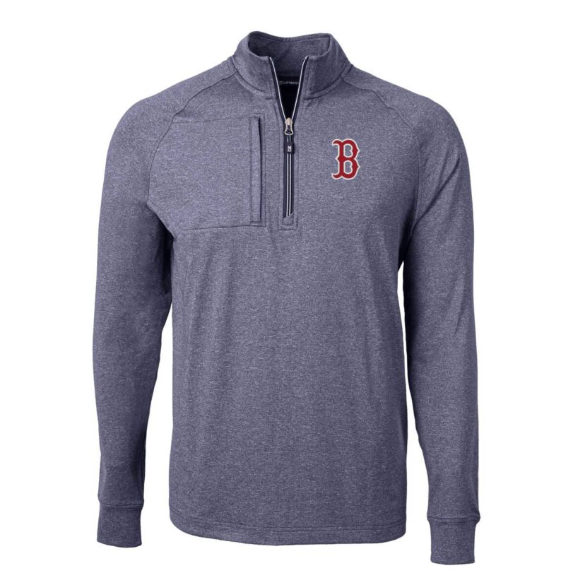 Boston Red Sox MLB Boston Sox Adapt Eco Knit Stretch Recycled Quarter-Zip Pullover Top