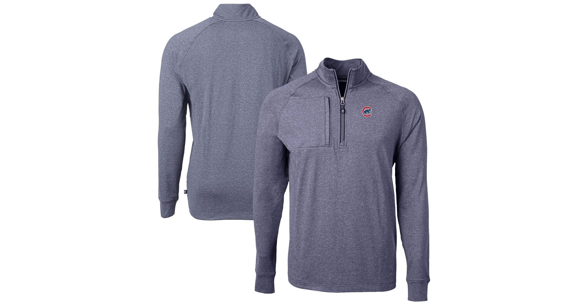 MLB Chicago Cubs Adapt Eco Knit Stretch Recycled Quarter-Zip Pullover Top