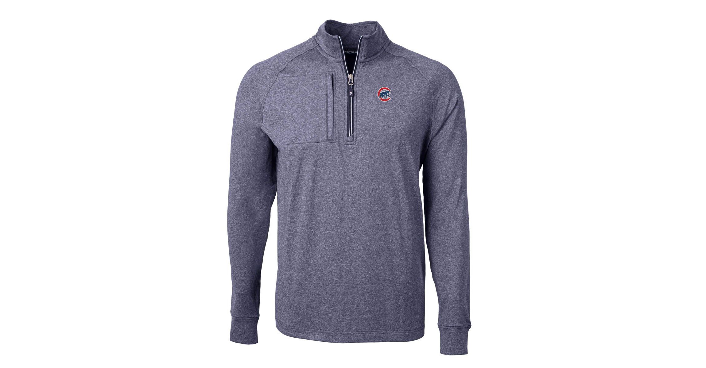 MLB Chicago Cubs Adapt Eco Knit Stretch Recycled Quarter-Zip Pullover Top