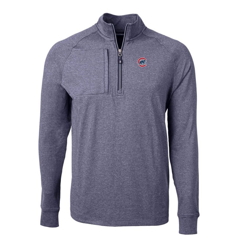 MLB Chicago Cubs Adapt Eco Knit Stretch Recycled Quarter-Zip Pullover Top