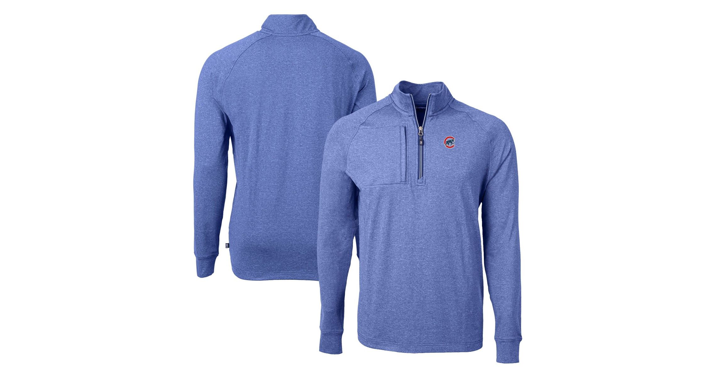 MLB Chicago Cubs Adapt Eco Knit Stretch Recycled Quarter-Zip Pullover Top
