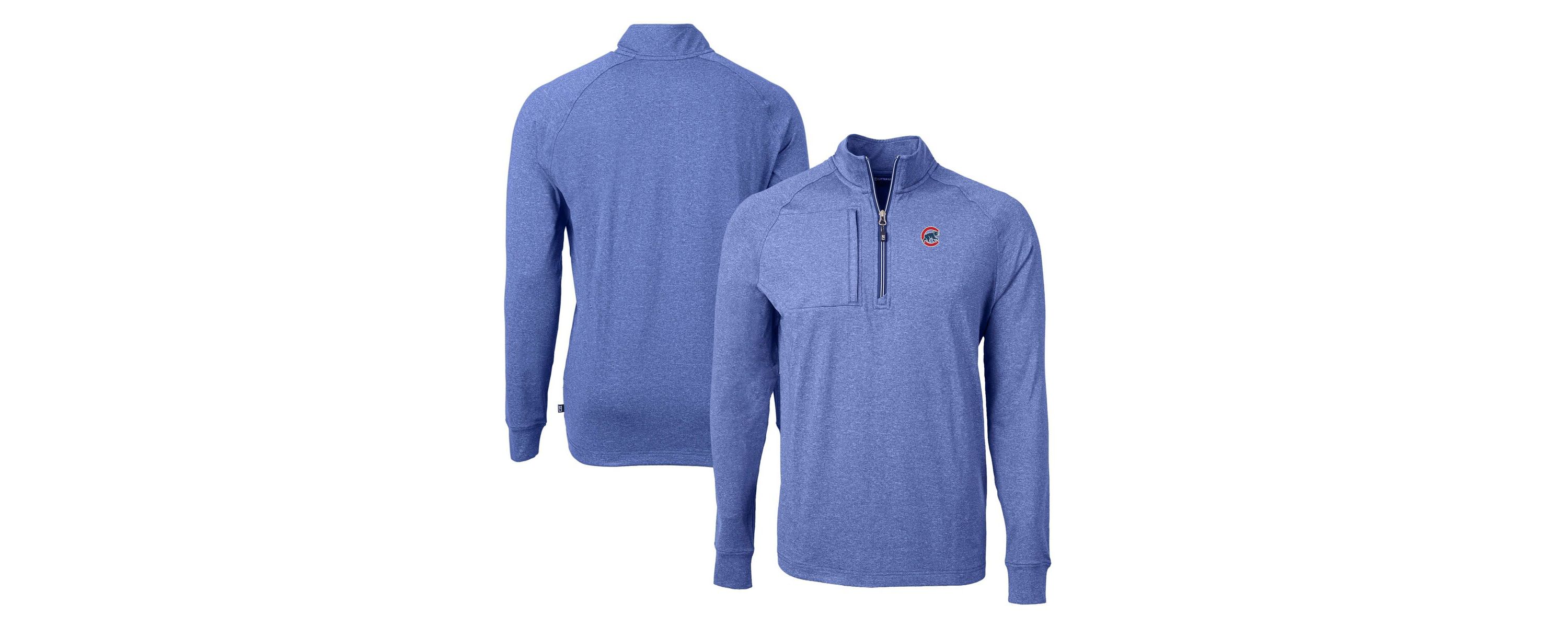 MLB Chicago Cubs Adapt Eco Knit Stretch Recycled Quarter-Zip Pullover Top