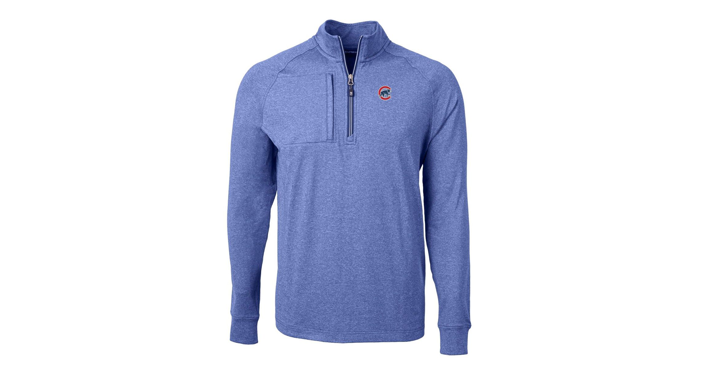 MLB Chicago Cubs Adapt Eco Knit Stretch Recycled Quarter-Zip Pullover Top